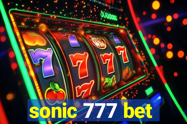 sonic 777 bet